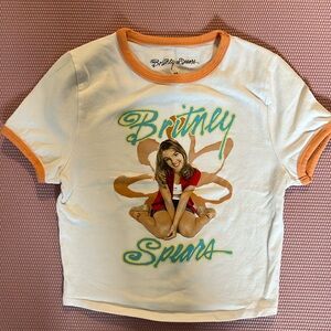 Britney Spears Cropped Baby Tee